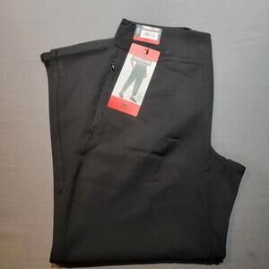 Kirkland Signature M Ladies Ankle Pants Black Inseam 26.5" New With Tags
